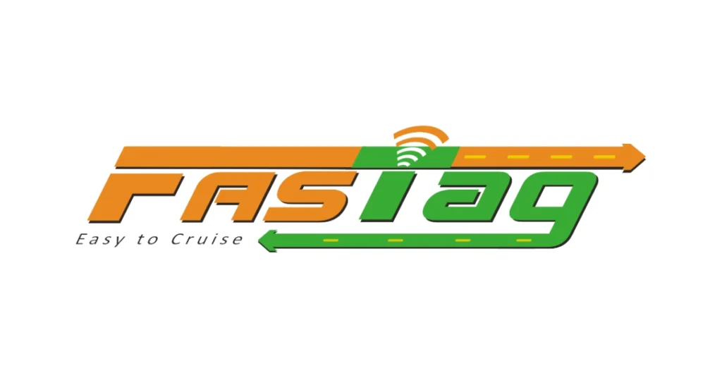 Official FASTag logo representing India's digital toll and fee collection system.