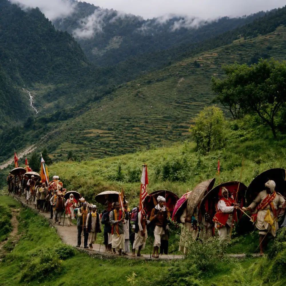 नंदा देवी राजजात: 280 किलोमीटर की वह यात्रा जहाँ देवी को बेटी मानकर विदा किया जाता है, लेकिन क्यों? 4 गाँवों से गुजरती नंदा देवी राजजात की पारंपरिक यात्रा