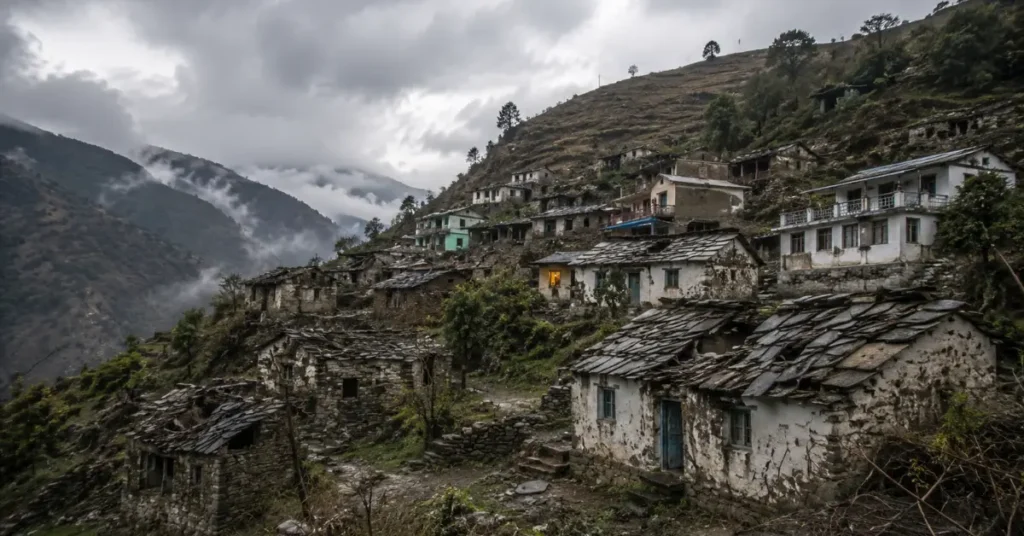 गाँव से शहर उत्तराखंड के पहाड़ों में खाली होते घर