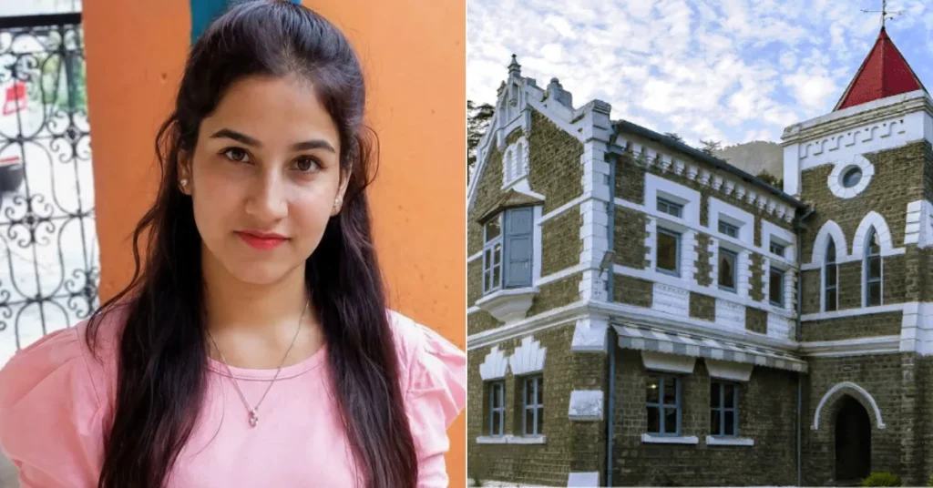 Composite news image showing Ankita Bhandari and the Uttarakhand High Court in Nainital during proceedings related to the murder case appeal.
