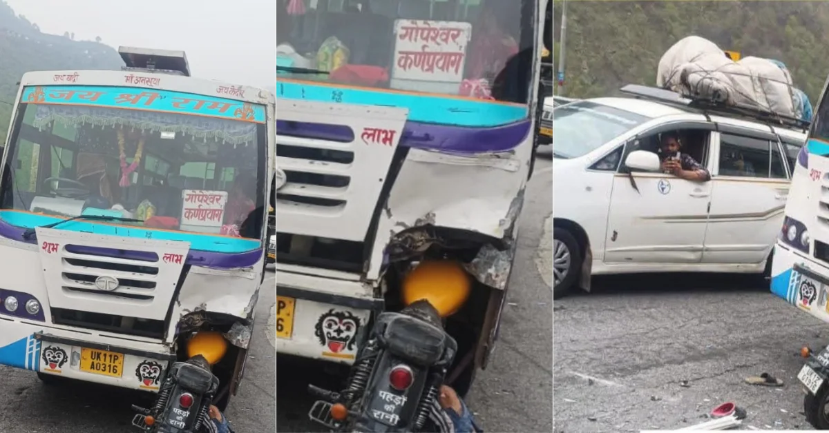 Home 8 बदरीनाथ हाईवे पर बस और बुलेट में जोरदार भिड़ंत, बाइक सवार युवक की मौत; दूसरा गंभीर घायल