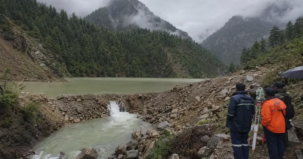 Home 6 हर्षिल क्षेत्र में कृत्रिम झील बनने पर आपदा प्रबंधन विभाग अलर्ट, पानी की निकासी पर नजर