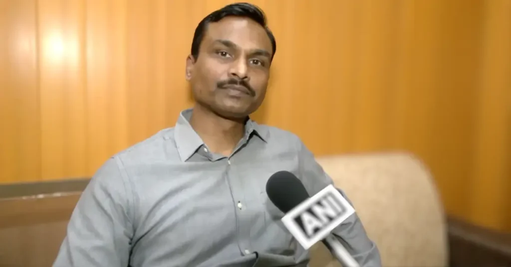 Uttarakhand Chief Electoral Officer B.V.R.C. Purushottam speaks during an interview on the publication of the state's draft voter list.