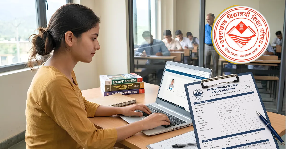 Home 8 UTET(Uttarakhand Teacher Eligibility Test)-2026 आवेदन की अंतिम तारीख बढ़ी, अभ्यर्थियों को पंजीकरण का एक और मौका