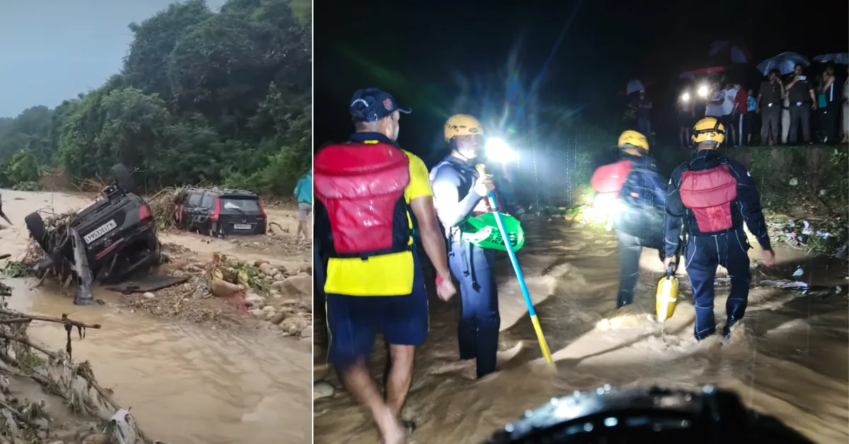 Home 7 देहरादून के प्रेमनगर में तेज बहाव में बही क्रेटा कार, 2 किमी दूर घायल मिली युवती; दो की मौत