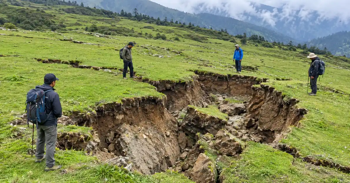 Home 7 उत्तरकाशी के दयारा बुग्याल में भू-धंसाव, कई जगह बनी खाइयां; वन विभाग ने शुरू किया निरीक्षण